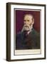 James Russell Lowell American Poet Essayist and Diplomat-Cw Quinnell-Framed Art Print