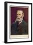 James Russell Lowell American Poet Essayist and Diplomat-Cw Quinnell-Framed Art Print