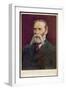 James Russell Lowell American Poet Essayist and Diplomat-Cw Quinnell-Framed Art Print