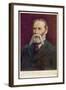 James Russell Lowell American Poet Essayist and Diplomat-Cw Quinnell-Framed Art Print