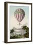 James Sadler's Balloon Ascent at Oxford-null-Framed Art Print