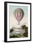 James Sadler's Balloon Ascent at Oxford-null-Framed Art Print