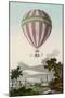 James Sadler's Balloon Ascent at Oxford-null-Mounted Art Print