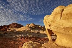 Sandstone Arch under Clouds-James-Photographic Print