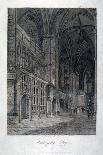 Interior View of Westminster Abbey, London, 1805-James Sargant Storer-Giclee Print