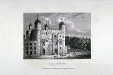 Tower of London, 1808-James Sargant Storer-Framed Giclee Print