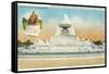 James Scott Fountain, Belle Isle, Detroit, Michigan-null-Framed Stretched Canvas