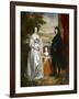 James, Seventh Earl of Derby, His Lady and Child-Sir Anthony Van Dyck-Framed Giclee Print