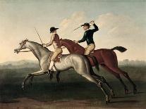 'The HUNTER taking a Flying Leap, over a Five-Bar Gate', c1740, (1922)-James Seymour-Giclee Print