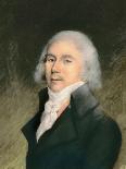 Portrait of Gouverneur Morris (1752-1816)-James Sharples-Framed Giclee Print