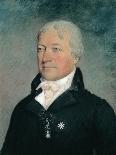 Portrait of Gouverneur Morris (1752-1816)-James Sharples-Stretched Canvas