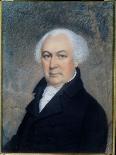 Portrait of Gouverneur Morris (1752-1816)-James Sharples-Framed Giclee Print