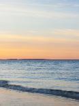 Sunset at Beach on Martha's Vineyard During Winter-James Shive-Photographic Print