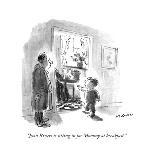 A policeman giving directions has a clear mental image of them, but the ma? - New Yorker Cartoon-James Stevenson-Premium Giclee Print