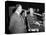 James Stewart & Alfred Hitchcock (b/w photo)-null-Stretched Canvas