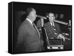 James Stewart, Alfred Hitchcock, The Man Who Knew Too Much, 1956-null-Framed Stretched Canvas