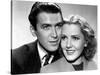 James Stewart and Jean Arthur Mr. SMITH GOES TO WASHINGTON, 1939 directed by FRANK CAPRA (b/w photo-null-Stretched Canvas