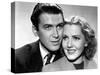 James Stewart and Jean Arthur Mr. SMITH GOES TO WASHINGTON, 1939 directed by FRANK CAPRA (b/w photo-null-Stretched Canvas