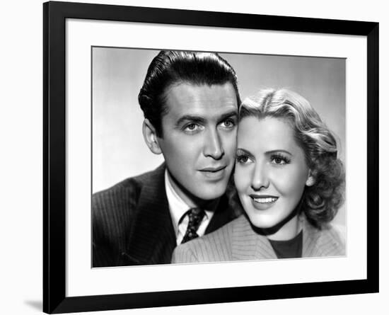 James Stewart and Jean Arthur Mr. SMITH GOES TO WASHINGTON, 1939 directed by FRANK CAPRA (b/w photo-null-Framed Photo