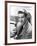 James Stewart (b/w photo)-null-Framed Photo