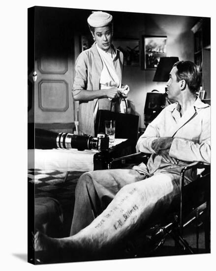 James Stewart, Rear Window (1954)-null-Stretched Canvas