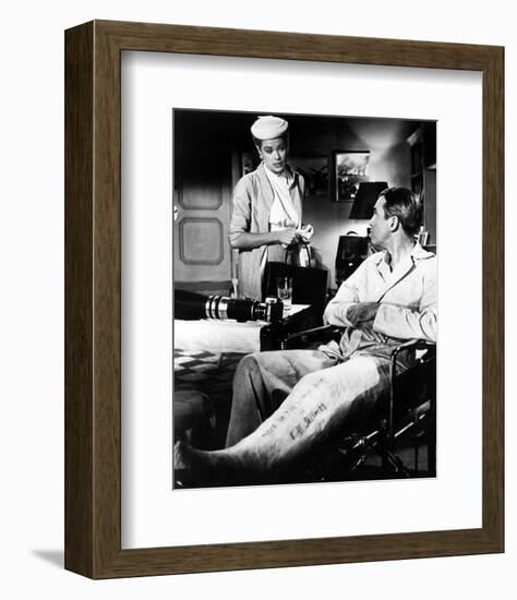 James Stewart, Rear Window (1954)-null-Framed Photo