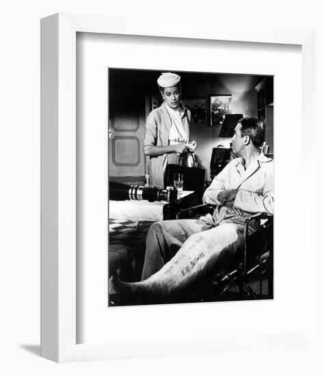 James Stewart, Rear Window (1954)-null-Framed Photo