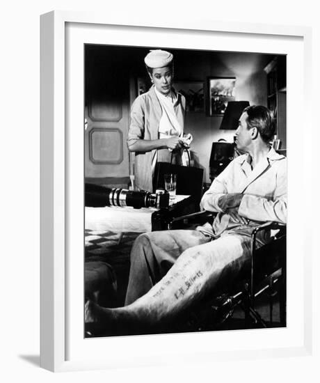 James Stewart, Rear Window (1954)-null-Framed Photo