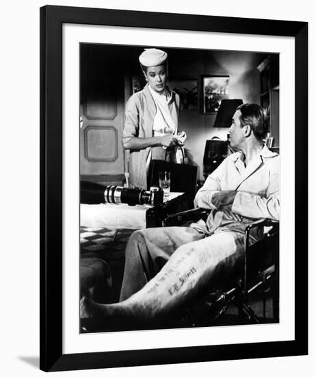 James Stewart, Rear Window (1954)-null-Framed Photo