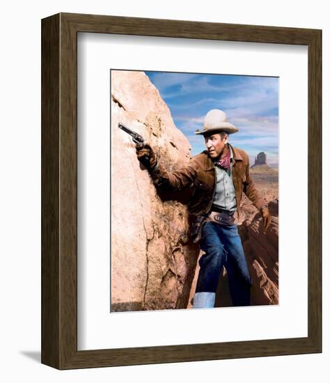 James Stewart, The Man from Laramie (1955)-null-Framed Photo