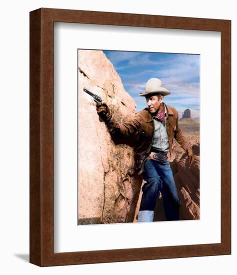 James Stewart, The Man from Laramie (1955)-null-Framed Photo