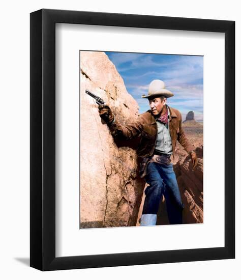 James Stewart, The Man from Laramie (1955)-null-Framed Photo