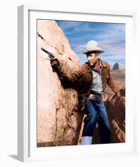 James Stewart, The Man from Laramie (1955)-null-Framed Photo