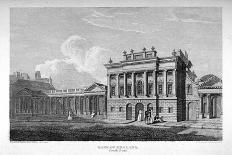 View of the South Front of the Bank of England, City of London, 1814-James Stewart-Giclee Print