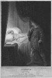 'Cymbeline. Act 2 Scene 2. A Bedchamber. Imogen in Bed. Jachimo', 1795-James Stow-Giclee Print