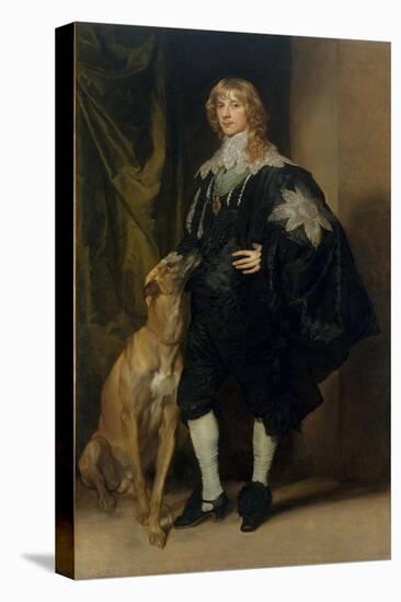 James Stuart, Duke of Richmond and Lennox, c.1633-35-Anthony van Dyck-Stretched Canvas