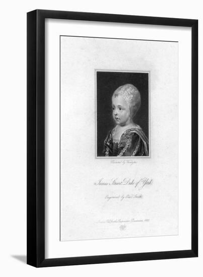 James Stuart, Duke of York-Edward Smith-Framed Giclee Print