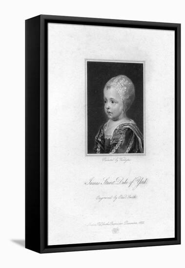 James Stuart, Duke of York-Edward Smith-Framed Stretched Canvas