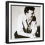 James T Farrell, American novelist, c1930s(?)-Unknown-Framed Photographic Print