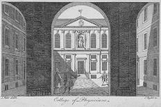 View Through the Gateway of the Royal College of Physicians, City of London, 1760-James Taylor-Giclee Print