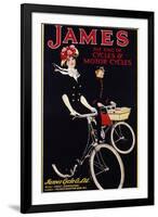 James - the King of Cycles and Motorcycles Poster-null-Framed Photographic Print