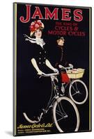 James - the King of Cycles and Motorcycles Poster-null-Mounted Photographic Print
