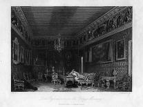 Lord Byron's Room in the Palazzo Moncenigo, Venice, Italy, 19th Century-James Tibbitts Willmore-Giclee Print