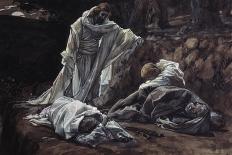 Capital Letter F, Illustration from 'The Life of Our Lord Jesus Christ'-James Tissot-Giclee Print