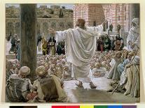 Jesus Teaching in the Synagogue, Illustration for 'The Life of Christ', C.1886-94-James Tissot-Giclee Print