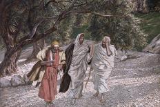 A Woman Cries Out in the Crowd, Illustration from 'The Life of Our Lord Jesus Christ', 1886-94-James Tissot-Giclee Print
