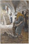 Jesus Washing the Disciples' Feet, Illustration for 'The Life of Christ', C.1886-94-James Tissot-Giclee Print