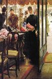 The Letter Came In Handy By Tissot-James Tissot-Art Print