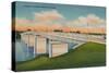 James U. Jackson Memorial Bridge, Augusta, Georgia, 1943-null-Stretched Canvas