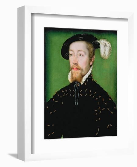 James V of Scotland (1512-42), C.1536-37-Claude Corneille de Lyon-Framed Giclee Print